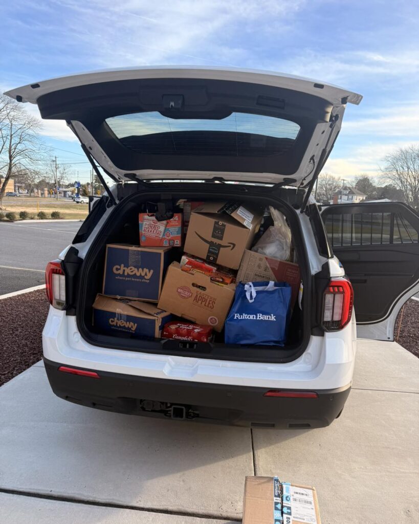 Pack a Patrol Car Event