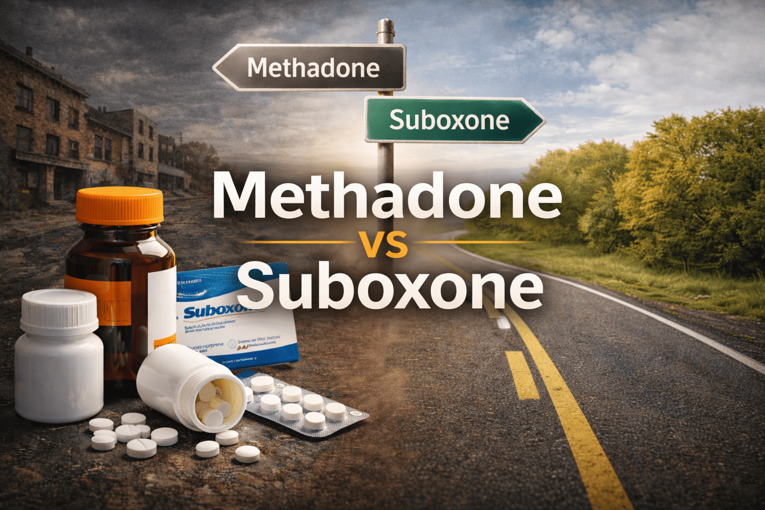 methadone vs suboxone